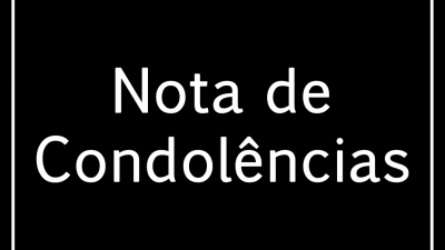 Nota de condolências