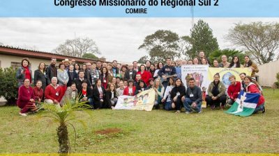 Equipe do Conselho Missionário Diocesano- COMIDI, participa do Congresso Missionário Regional.
