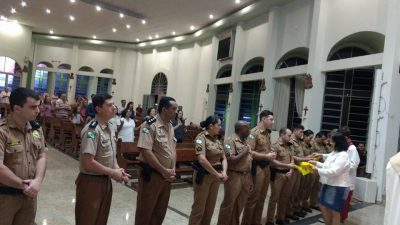Missa de Ação de Graças – 163 anos da Policia Militar no Paraná