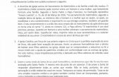Nota de Esclarecimento da Arquidiocese de Curitiba acerca de carta enviada pela Santa Sé, parabenizando o batizado de filhos adotivos de casal homoafetivo
