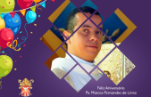 Feliz aniversário Pe. Marcos Fernandes de Lima