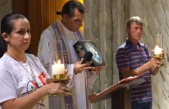 Entrega da Cruz e Bíblia aos Pré-Catecúmenos da Paróquia São Sebastião de Japurá