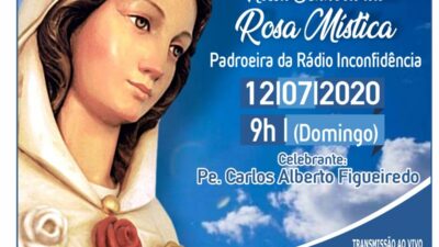 Missa em Honra a Nossa Senhora da Rosa mística será celebrada no domingo