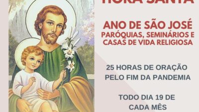 Diocese fará 25 horas de oração pelo fim da Pandemia