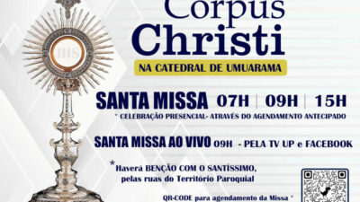 Comemoração Solene de Corpus Christi na Diocese de Umuarama