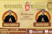 Dois seminaristas da Diocese serão ordenados diáconos no sábado (31)