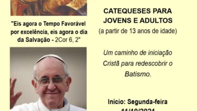 Paróquia São Sebastião e Comunidades Neocatecumenais convidam para catequeses
