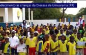 Agradecimento às crianças da Diocese de Umuarama