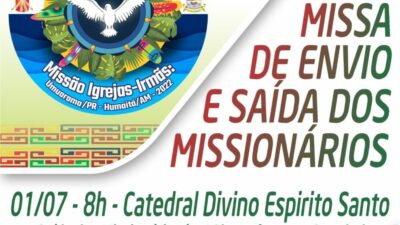Diocese enviará missionários à Amazônia