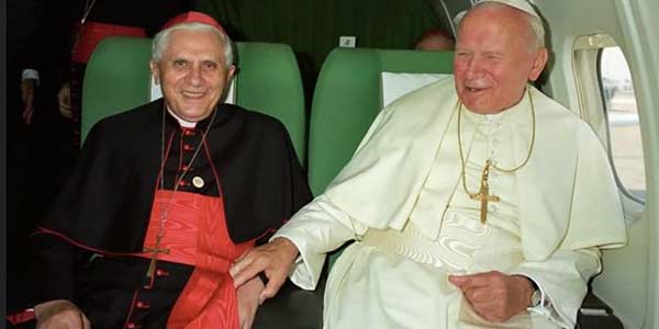 Em entrevista inedita Bento XVI fala sobre Joao Paulo II