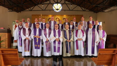 Assembleia dos Bispos do Paraná foi encerrada com a eleição da Presidência do Regional Sul 2 da CNBB