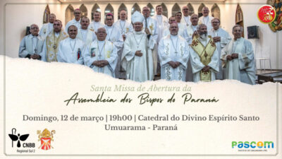Santa Missa na Catedral abre a Assembleia dos Bispos do Paraná