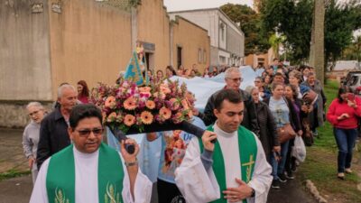 Romeiros da Diocese de Umuarama visitam o Santuário do Rocio