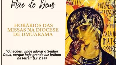 Solenidade de Santa Maria, Mãe de Deus: confira os horários das celebrações na Diocese