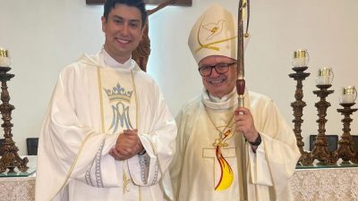 Dom João ordena sacerdote palotino nascido na Diocese de Umuarama