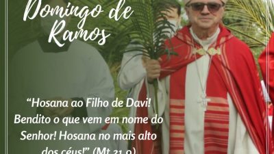 Domingo de Ramos: confira os horários das celebrações na Diocese