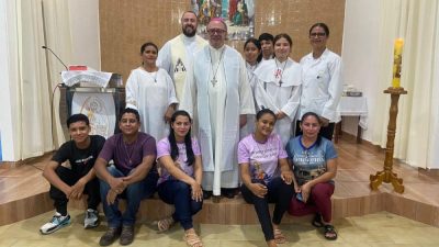 Dom João Mamede realiza visita à Diocese-Irmã de Humaitá-AM