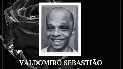 Nota de Condolências: Sr. Valdomiro Sebastião