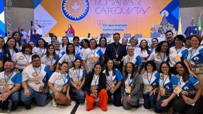 Catequistas da Diocese participam de romaria nacional em Aparecida