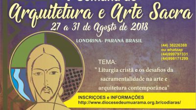 Diocese de Umuarama realiza V Semana de Arquitetura e Arte Sacra