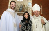 Missa na Catedral de Umuarama marcou o envio da Amanda Doenea para missão na África