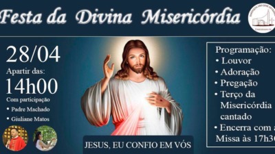 A Paróquia São José Operário realiza Festa da Divina Misericórdia