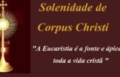 Corpus Christi será celebrado nesta quinta-feira